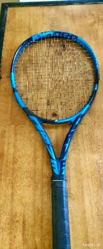 Tennis - Raquette de tennis BABOLAT PURE DRIVE très bon état .poids 300 grs manche 2 3/4 cordage Babolat parfait état  - photo 6