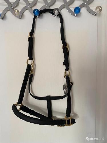 Equitation - Licol BIOTACK® noir Cob/pur-sang - photo 6