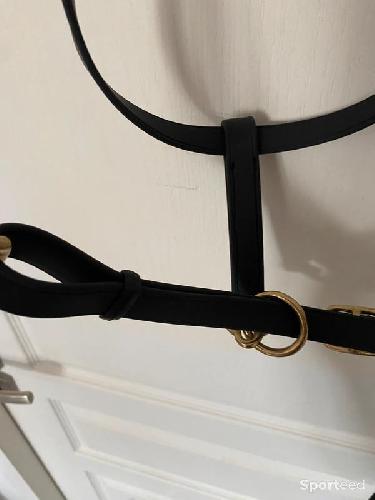 Equitation - Licol BIOTACK® noir Cob/pur-sang - photo 6