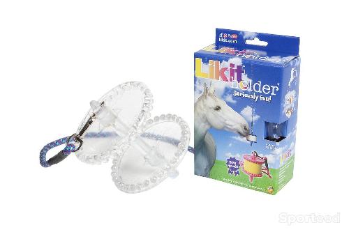 Support Likit transparent paillettes