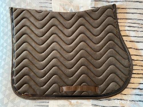 Equitation - Tapis de Selle « Glossy » marron - photo 6