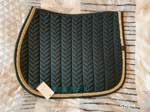 Equitation - Tapis de Selle « Softy » Poney vert foncé - photo 6
