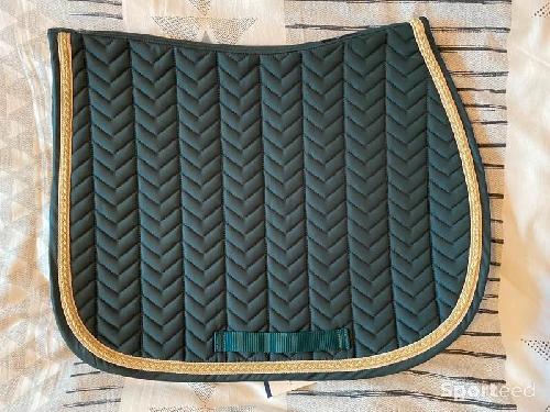 Equitation - Tapis de Selle « Softy » Poney vert foncé - photo 6