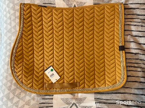 Equitation - Tapis de Selle « Softy » Cheval Jaune - photo 6