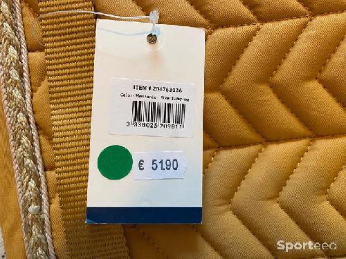 Equitation - Tapis de Selle « Softy » Cheval Jaune - photo 6