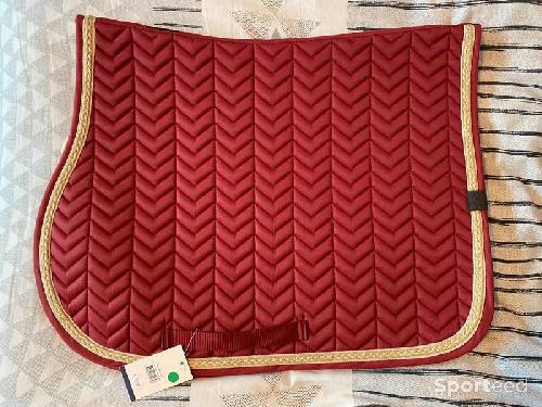 Equitation - Tapis de Selle « Softy » Cheval bordeaux - photo 6