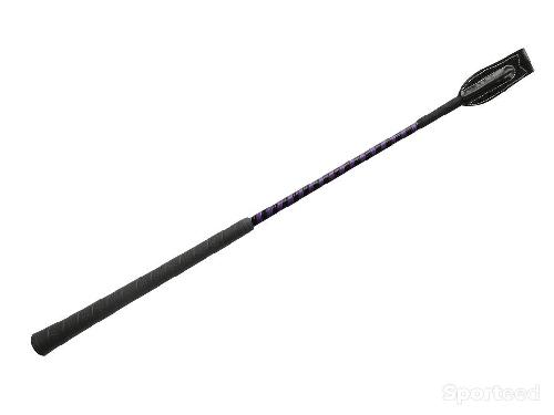 Cravache « Concours » Noir/Violet