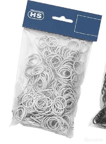 Elastiques à Crinière Blanc