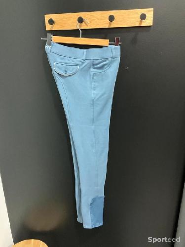 Equitation - Pantalon « Alexandrie » Enfant bleu 16 ans - photo 4