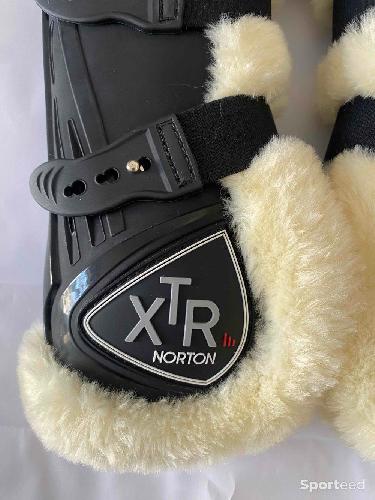Equitation - Guêtres « XTR » à Boutons Mouton Synthétique Cheval - photo 6