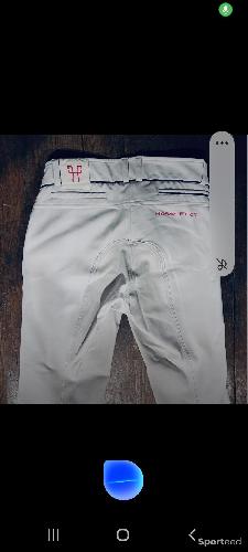 Equitation - Pantalon équitation blanc  - photo 5