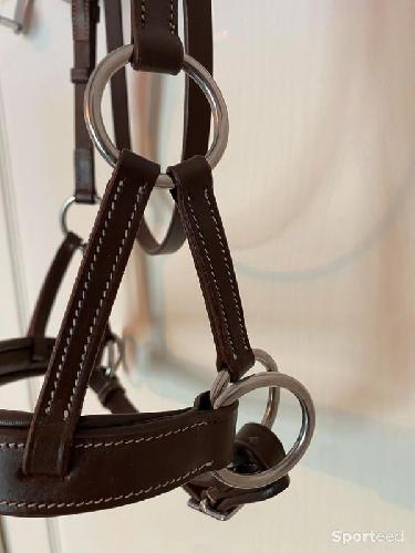 Equitation - Side-Pull « Confort » havane cheval - photo 6