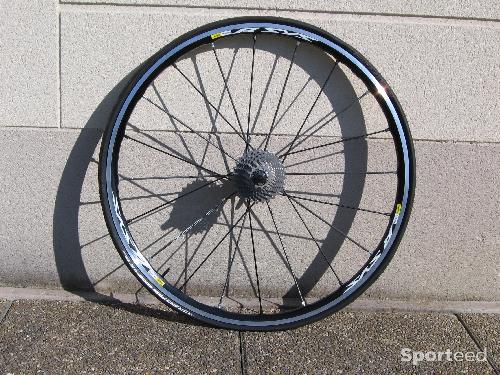 Vélo route - ROUES MAVIC R'SYS + cassette + pneus LE TOUT NEUF ! - photo 4