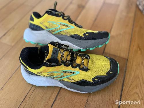 Course à pied trail - Chaussures trail Caldera 7 Brooks - photo 4