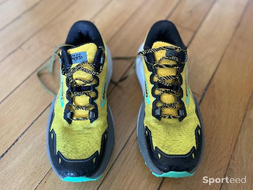 Course à pied trail - Chaussures trail Caldera 7 Brooks - photo 4