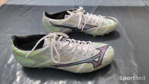 Football - Crampons Mizuno Alpha 2 Elite AG T40,5 (portées 2 fois) - photo 5