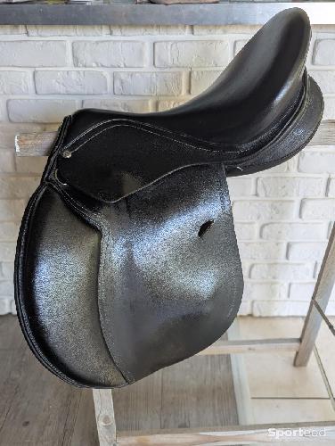 Equitation - Selle en cuir noir 17,5 - photo 6