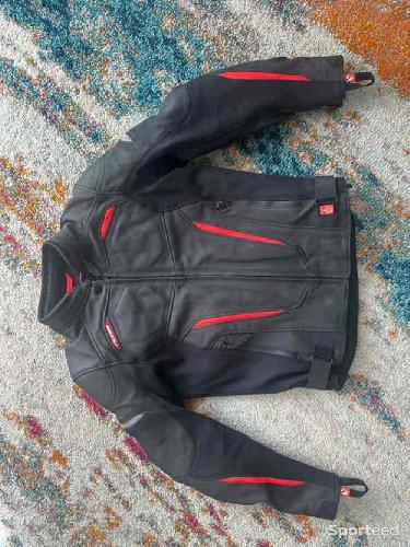 Moto route - Veste en cuir ixon - photo 3