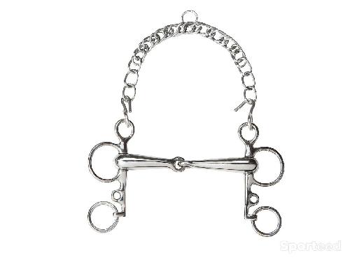 Pelham Brisé Branches Courtes 125mm