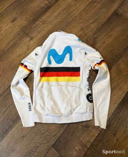 Vélo route - Veste de cyclisme pour femme Team Movistar taille S  - photo 3