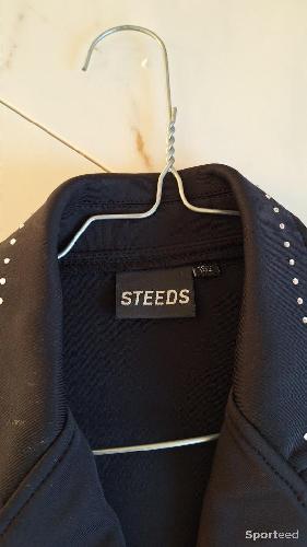Equitation - Veste de concours steeds avec strass taille 152 - photo 5
