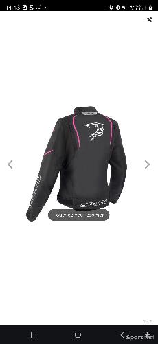 Moto route - Blouson moto femme BERING T4,* - photo 6