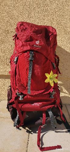 Randonnée / Trek - Sac à dos DEUTER AirContact Pro 55+15 SL Femme – Très bon état - photo 6