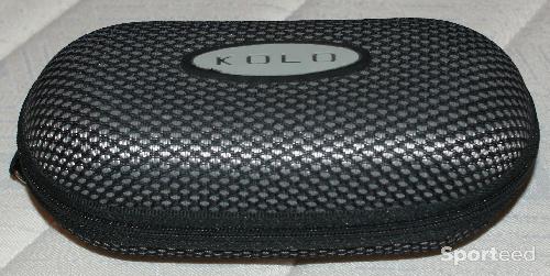 Vélo route - Lunettes de soleil - marque 'kolo' - polarized - noire - photo 6