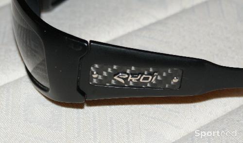 Vélo route - Lunettes de soleil 'ekoi' - 'star2 carbon' - cat3 - noire - photo 6