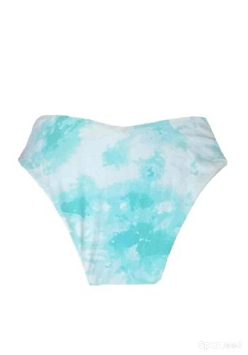 Natation - Bas maillot de bain bleu tie-dye Ardène Swim - photo 3