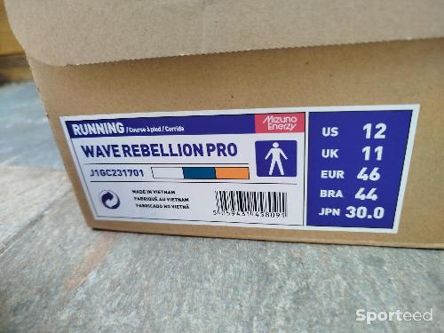 Course à pied route - Mizuno wave rebellion pro carbone  - photo 6