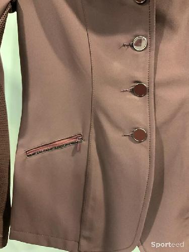 Equitation - Veste de Concours « Oliva » bordeaux 34 - photo 6
