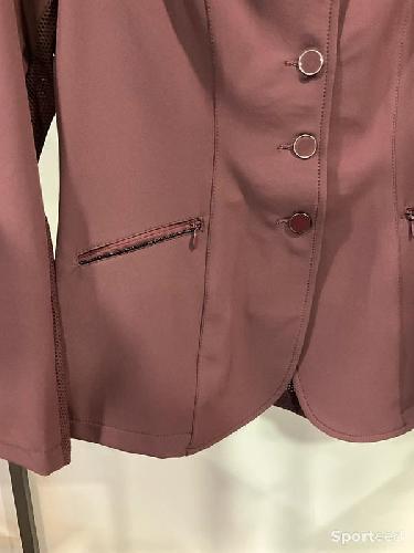 Equitation - Veste de Concours « Oliva » bordeaux 38 - photo 6