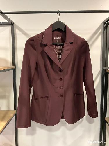Equitation - Veste de Concours « Oliva » bordeaux 40 - photo 6