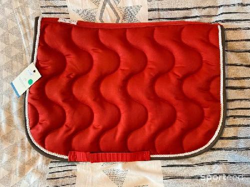 Equitation - Tapis de Selle « Polyfun » Shetland rouge - photo 5