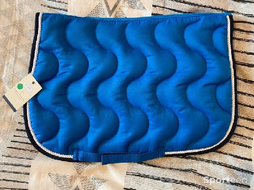 Equitation - Tapis de Selle « Polyfun » Shetland bleu - photo 5