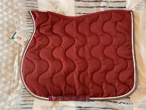 Equitation - Tapis de Selle « Polyfun » Cheval bordeaux - photo 5