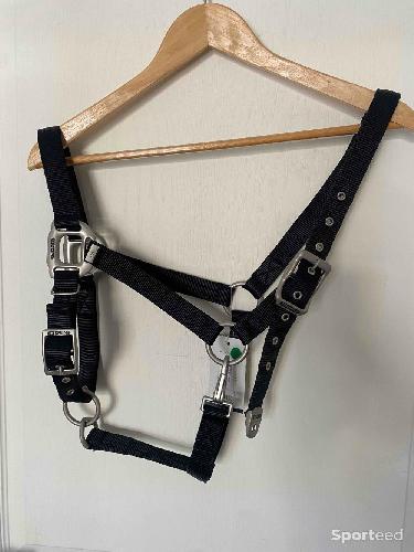Equitation - Licol « Nylon » Cheval noir - photo 6