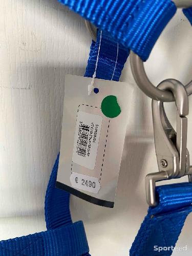 Equitation - Licol « Nylon » Cheval bleu - photo 6