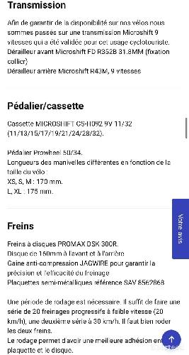 Vélo route - Vélo de route Triban RC500 - photo 6
