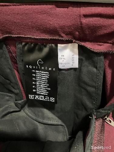 Equitation - Pantalon « Kenya » prune 34 - photo 6