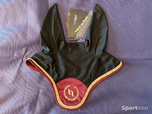 Equitation - Bonnet Chasse-mouches « Night Collection » rouge - photo 4