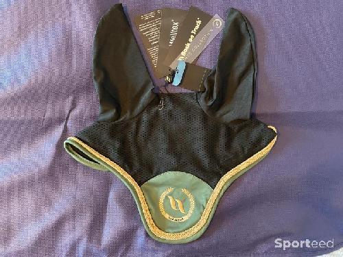 Equitation - Bonnet Chasse-mouches « Night Collection » vert - photo 4