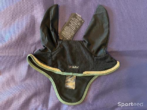 Equitation - Bonnet Chasse-mouches « Night Collection » vert - photo 4