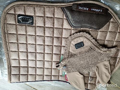 Equitation - Ensemble tapis et bonnet lemieux neuf - photo 6
