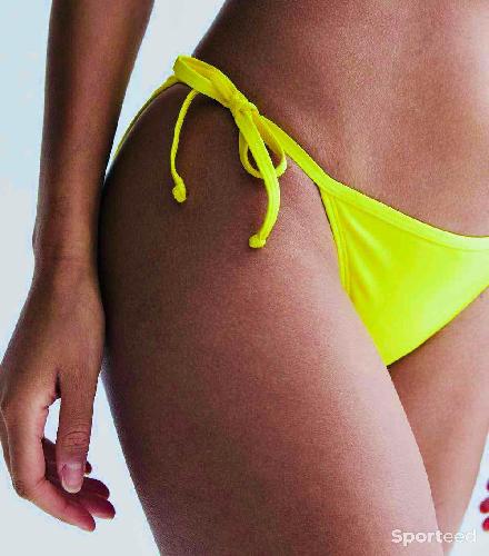 Natation - Bas maillot de bain jaune fluo Ardène Basic - photo 5