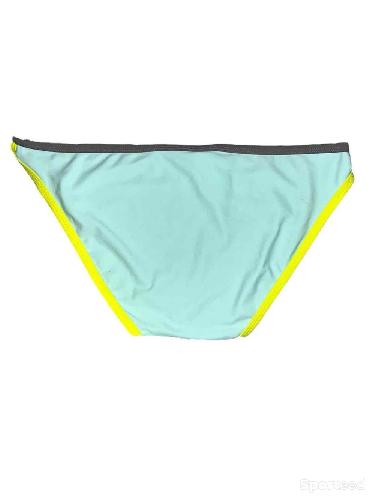 Natation - Bas maillot de bain asymétrique avec bandes contrastées Ardène Swim - photo 3