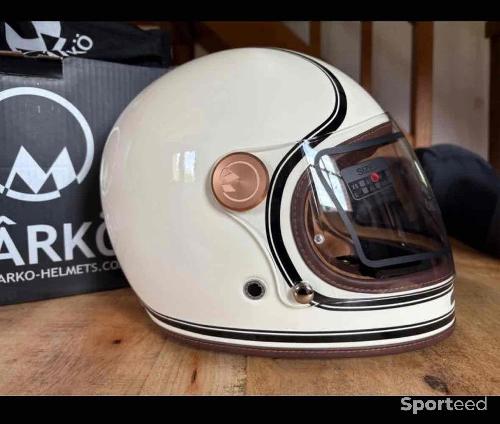 Moto route - Casque Intégral Full Moon 2 - Mârkö Helmets moto - photo 6