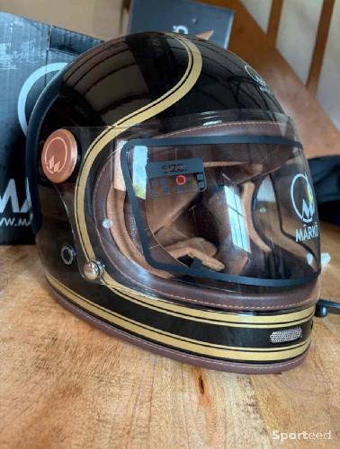 Moto route - Casque Intégral Full Moon 2 - Mârkö Helmets moto - photo 5