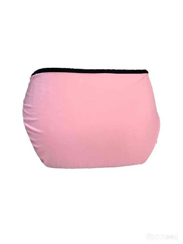 Natation - Bas maillot de bain rose pâle avec bordures noires Ardène Swim - photo 3